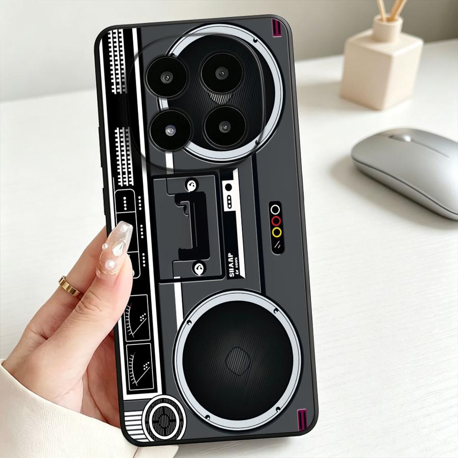 Xiaomi Redmi Note 14 - Boombox Flat Graphic Phone Cover Case