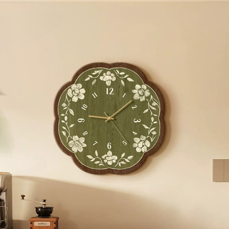 Nordic Simple Wall Clocks Livi - Luxury Lifestyle Aesthetics ulasan dan harga