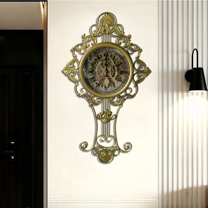 Mechanic Wall Clock Large Livi - Luxury Lifestyle Aesthetics ulasan dan harga