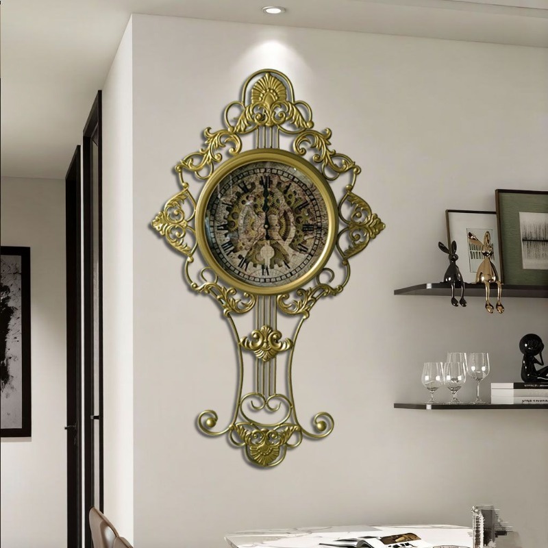 Mechanic Wall Clock Large Livi - Luxury Lifestyle Aesthetics ulasan dan harga