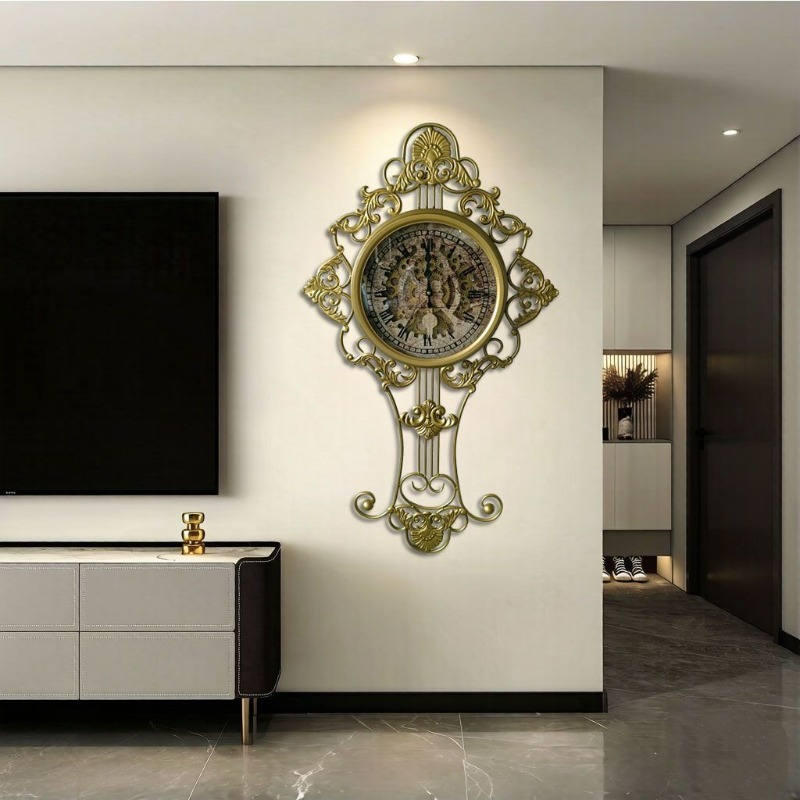 Mechanic Wall Clock Large Livi - Luxury Lifestyle Aesthetics ulasan dan harga