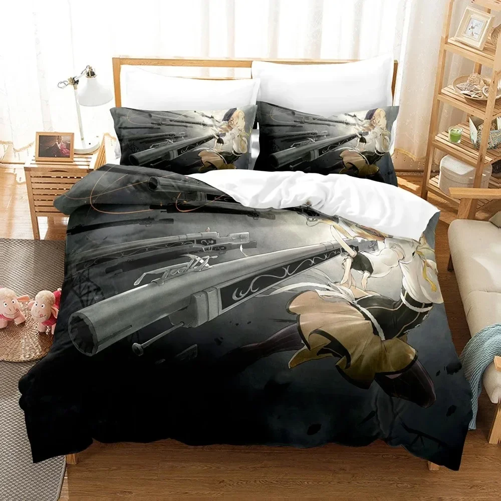 Fashion Top 3D Puella Magi Mad - Linen Duvet Cover ulasan dan harga