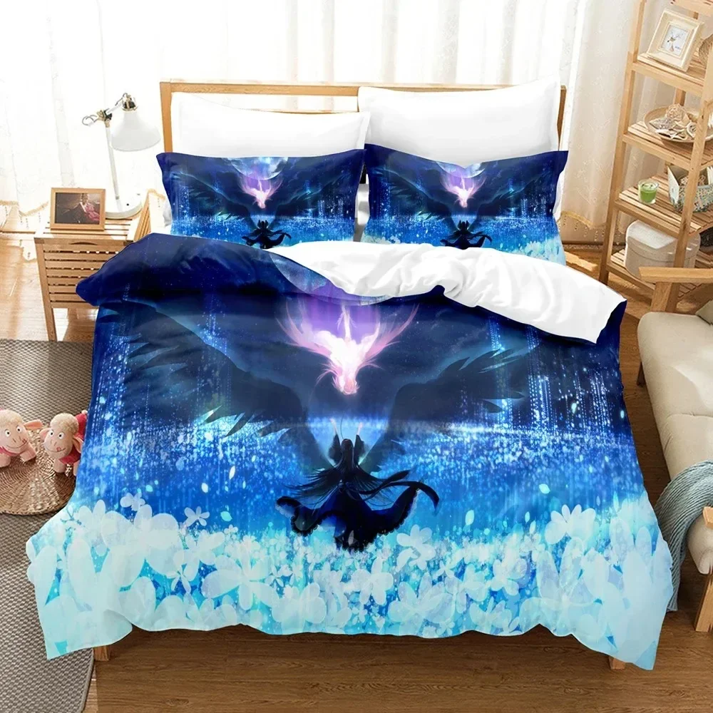 Fashion Top 3D Puella Magi Mad - Linen Duvet Cover ulasan dan harga