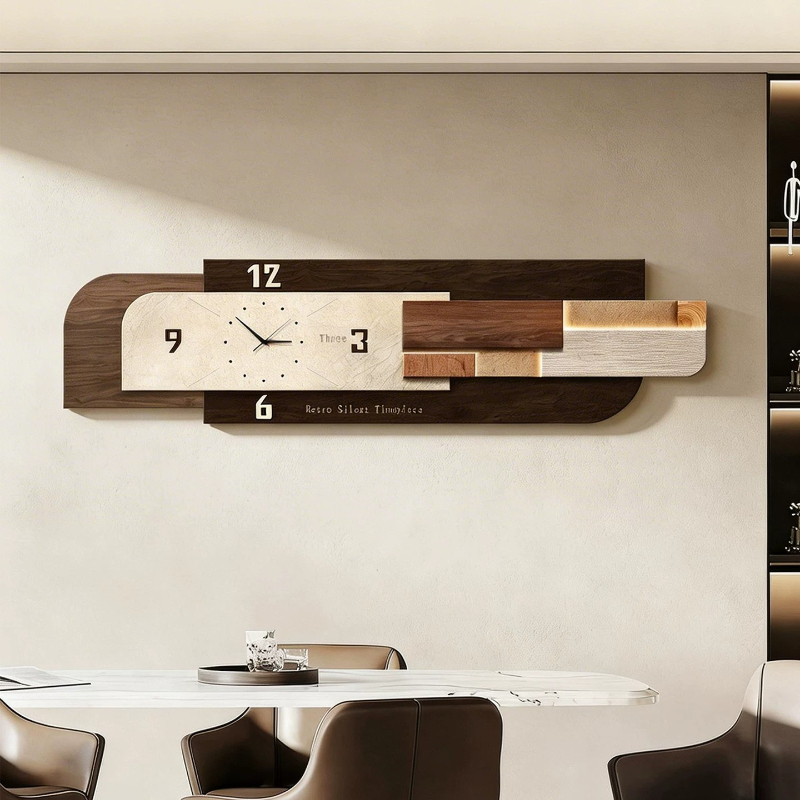 Living Room Luxury Wall Watch  - Luxury Lifestyle Aesthetics ulasan dan harga
