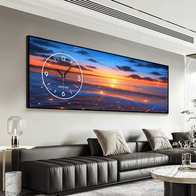 Smartlife Wall Clock, Large Lu - Luxury Lifestyle Aesthetics ulasan dan harga