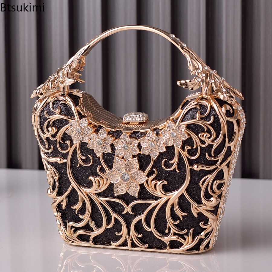 Hollow Out Metal Evening Bags  - Luxury Lifestyle Store ulasan dan harga