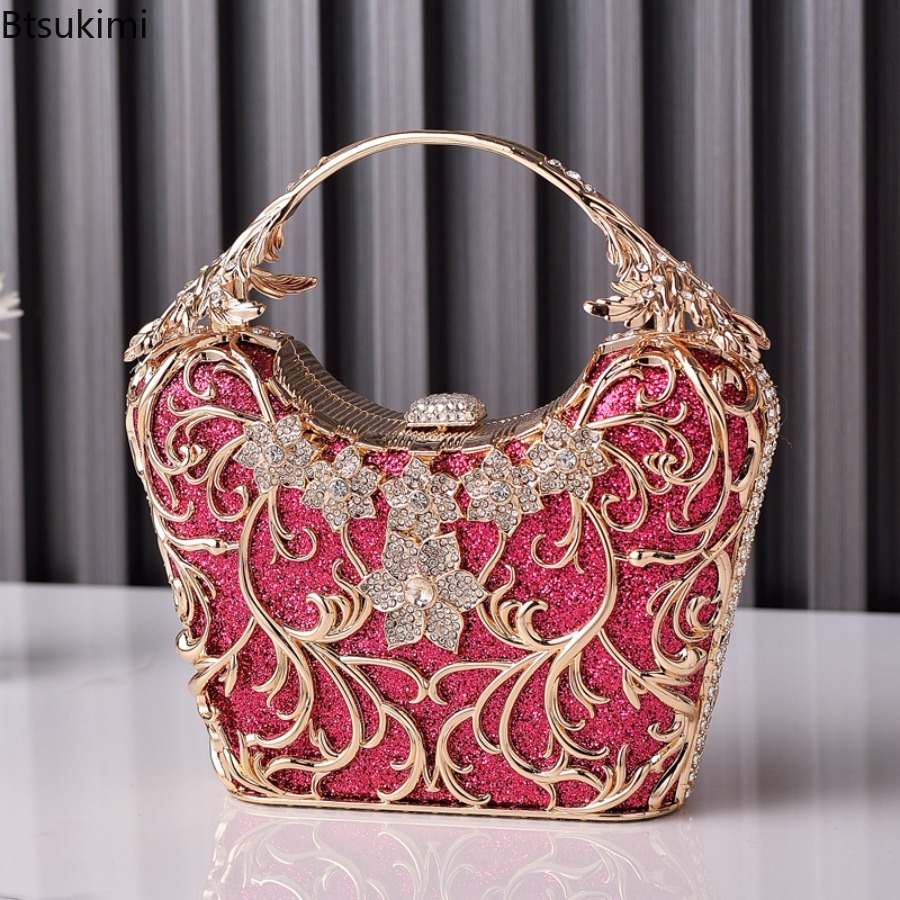 Hollow Out Metal Evening Bags  - Luxury Lifestyle Store ulasan dan harga